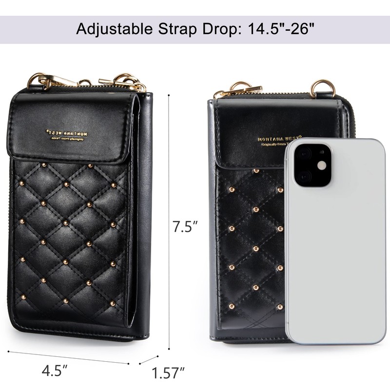 Montana West Small Crossbody Cell Phone Purse for Women RFID