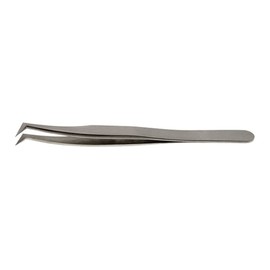 EMS 72750-D Dumoxel Dumont Positive Action Tweezer, Style 6, High Precision Grade, Thin Hooked Tips, 115 mm Height, Stainless Steel