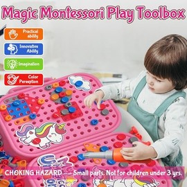 ZHEYU Juego de Herramientas para Niños,213 PCS DIYHerramientas de Juguete de Dinosaurio con Taladro Eléctrico,Juguetes Educativos de Montaje,Regalos n
