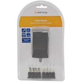Mercury | Energy Efficient Switch-mode Power Supply with Multiple Adaptors & Adjustable Voltage | 2250mA
