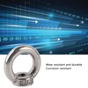 10Pcs Lifting Eye Nut Stainless Steel Ring Shape Fastener Tools
