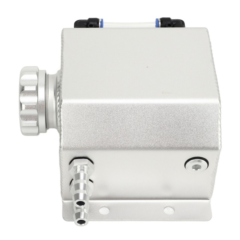 Universal Engine Coolant Expansion Tank 1L Aluminum Alloy Overflow Reservoir