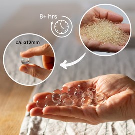 comforder Transparent Water Beads - Decorative Water Beads for Plants in Vase, Approx. 20,000 Hydro Beads, Transparent Gel Balls, Floating Christmas Trend (50.00)