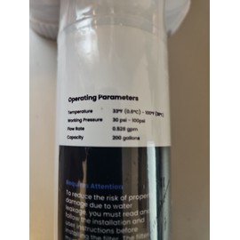 GLACIER FRESH GF-XWF Refrigerator Water Filter Replacement for GE XWF New