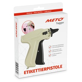Meto Original Labeling Gun for Textiles - Staple Gun - Tagging Gun Ideal for Clothes, Price Tags & Textile Tags, Ready to Use