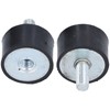 2Pcs AntiVibration Mount Rubber Isolator for Air Compressor Diesel Engine