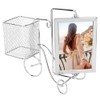 Unique Bicycle Shape Metal Picture Photo Frame Pen Holder Home