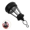 TOPPERFUN 3pcs Mini Solar Lantern Lights Small Hanging Lantern Replacement