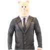 Costume Agent Adult Pig Costume Latex Mask
