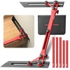 Stair Tread Jig, 72" Adjustable Stair Tread Template Tool for