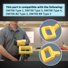 153755-01 Miter Saw Clamshell Handle for DeWalt DW708 DW708-B2 DW708-BR，Miter