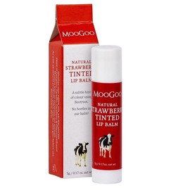 MooGoo Lip Balm (Strawberry Tinted) 5g