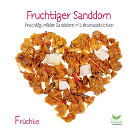 TeaLaVie - Sea Buckthorn Tea with Pineapple (70 g) Fruity Sea Buckthorn - Fruit Tea Loose