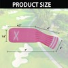 LeFeng 10 Pieces 4-9/A/P/S/X Knitted Golf Iron Head Covers Set