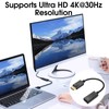 4K DisplayPort to HDMI Adapter, Ultra HD DP Male to