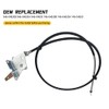 QIEFOAD 946-04830B Throttle Choke Cable Fit for Cub Cadet 38"