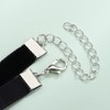 Jumwrit Black Velvet Choker Necklace Simple Gothic Thin Cosplay Necklace