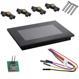 DIYmalls Nextion Intelligent 4.3 inch HMI Display 5V Capacitive Touch Screen 480x272 TFT LCD w/Enclosure Case for Arduino (NX4827P043-011C-Y)