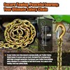 TKK 2-Pack Trailer Safety Chain - 35 Inch Chain with
