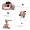 LABRIMP Stainless Steel Soap Dispenser Lotion Dispenser Bottle Household Pump