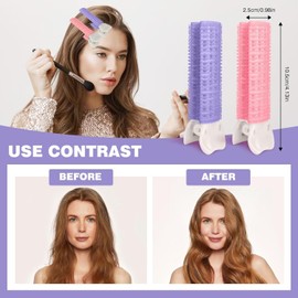 20PACK Volumizing Hair Clips - Lips for Curly Hair Volume Fluffy Hair Clip Curly Hair Root Instant Hair Volumizing Clips for Women Fluffy Hair Roller Clips…