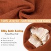 3 Pack Satin Lined Winter Beanie Hats for Women Men,Silk