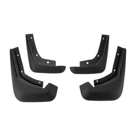 X AUTOHAUX 1set Front and Rear Mud Flaps Splash Guards Mud Guards for Volvo S60 2012-2019 W/Mount Accessories