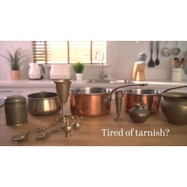 Quickshine Brass and Copper Clean and Shine Bath, 4 Sachets