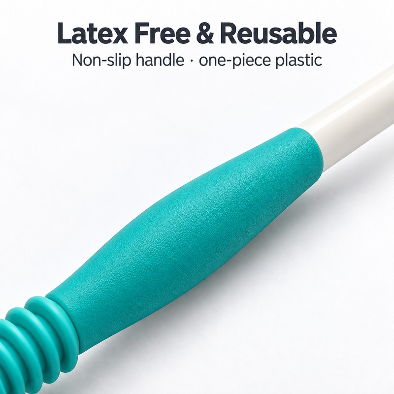 Toilet Wiping Aid for Easier Personal Hygiene – Long-Reach Curved