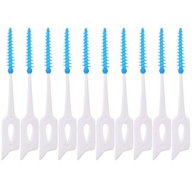 Disposable Toothpicks Soft Interdental Brushes Dental Oral Care Tools 80Pcs/Set