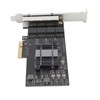 2.5Gb PCIe Network Card Professional 4 RJ45 Ports RTL8125BG Chip