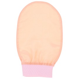 FOMIYES Guante Exfoliante de Seda Guante Exfoliante Corporal Exfoliante Profundo Eliminación de Piel Muerta Exfoliante Corporal para Hombres Y Mujeres Rosa