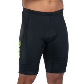 Zoot Men’s Core 9-Inch Tri Shorts, Quick Dry Performance Triathlon Shorts with Cycling Chamois Pad, Pockets & UPF 50+ Fabric - Hyper Yellow - 2X-Large