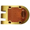 Maxtech LKJP1001-B Bronze US10 Single Cylinder Solid Bronze Jimmy Proof Deadlock Deadbolt Lock Set with Flat Strike