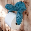 Sea Turtle Wall Mount Toilet Paper Roll Holder Rustic Nautical