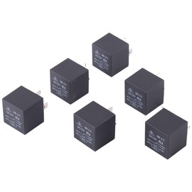 SUKATC 6PCS 086-1201-00 Waterproof Relay Compatible with Bad Boy Mowers ZT CZT MZ MZ Magnum, 5 Terminal 40A 12V