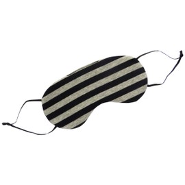 ADVANCE Sleep Mask, Cotton, Knit Border (Moisturizing, Skin Care Treatment), Made in Japan, Gray