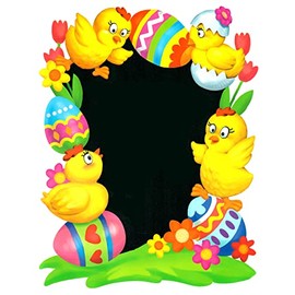 Tilz Easter Decorations - Home Easter Decorations House Accessories For Home Garden Decor For Easter Basket And Happy Easter Decorations (Sticker)