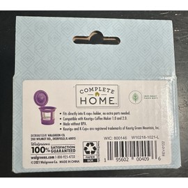 Complete & Homes Reusable Coffee Pods For Keurig 1.0 & 2.0-compatible