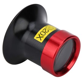 Sharainn 20 x Watchmaker's Magnifier, Professional Watch Repair Equipment, Watchmakers Magnifying Glasses, Aluminium Alloy Watch Loupe, Jeweler's Magnifier, Watch Repair Magnifier for Watch