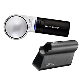 Eschenbach Mobilux 15116 LED 6X Magnifier - 60 mm Diameter Lens + Mobase Stand