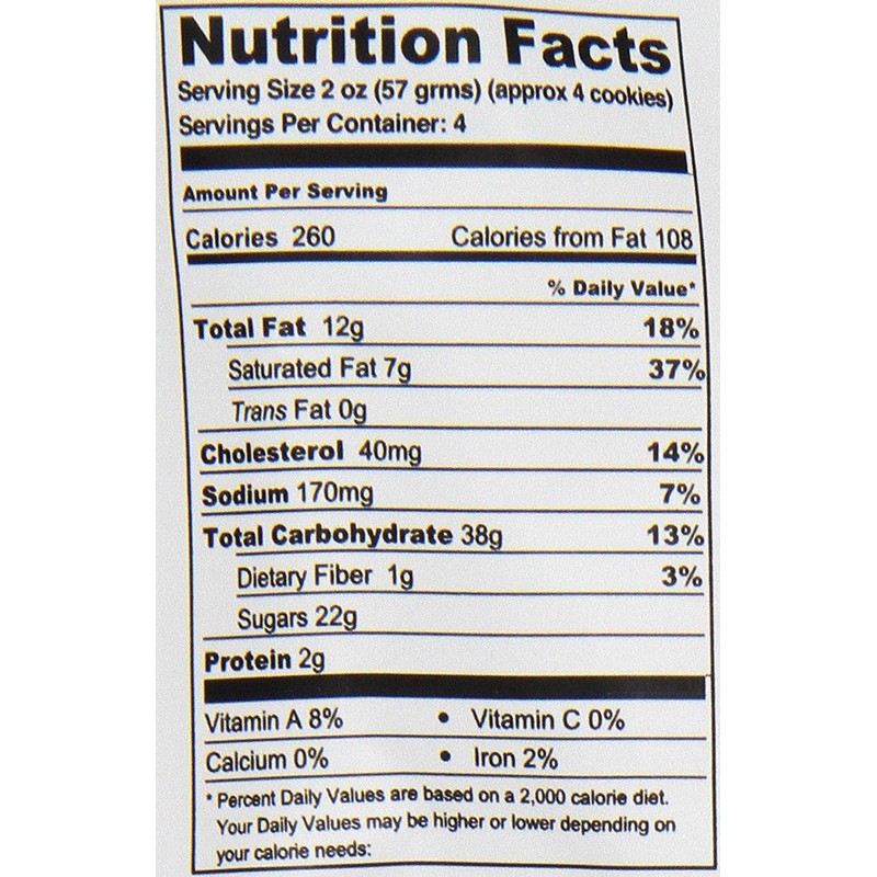 Wow Baking Gluten Free Chocolate Chip Cookie, 8 oz