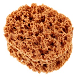 Versatile Sea Sponge for Art Painting, Reusable Sponge Brush for Wall Texture and Drywall Tools, 5.90 X 4.72 X 2.75 Inch, Light Brown