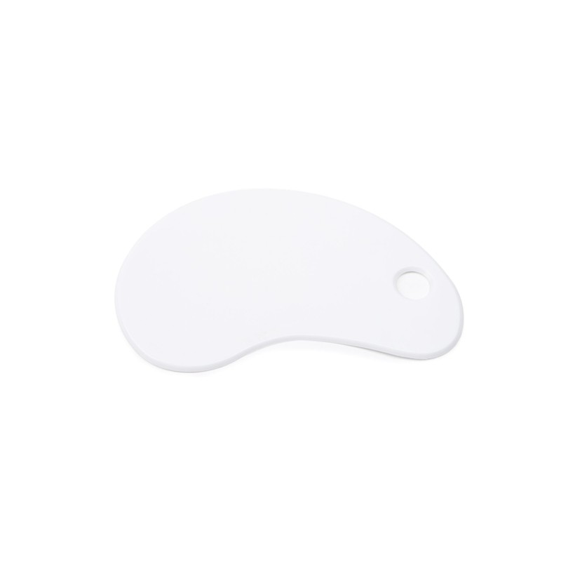 Fox Run Dough and Bowl Scraper, Curved, White