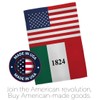 Americana Home & Garden US Alamo Garden House Flag Set