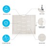 BRIAN & DANY Makeup Mat for Sink, Bathroom Sink Cover