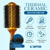 Comare Medium Round Blow Dry Brush - Boar Bristle, Thermal