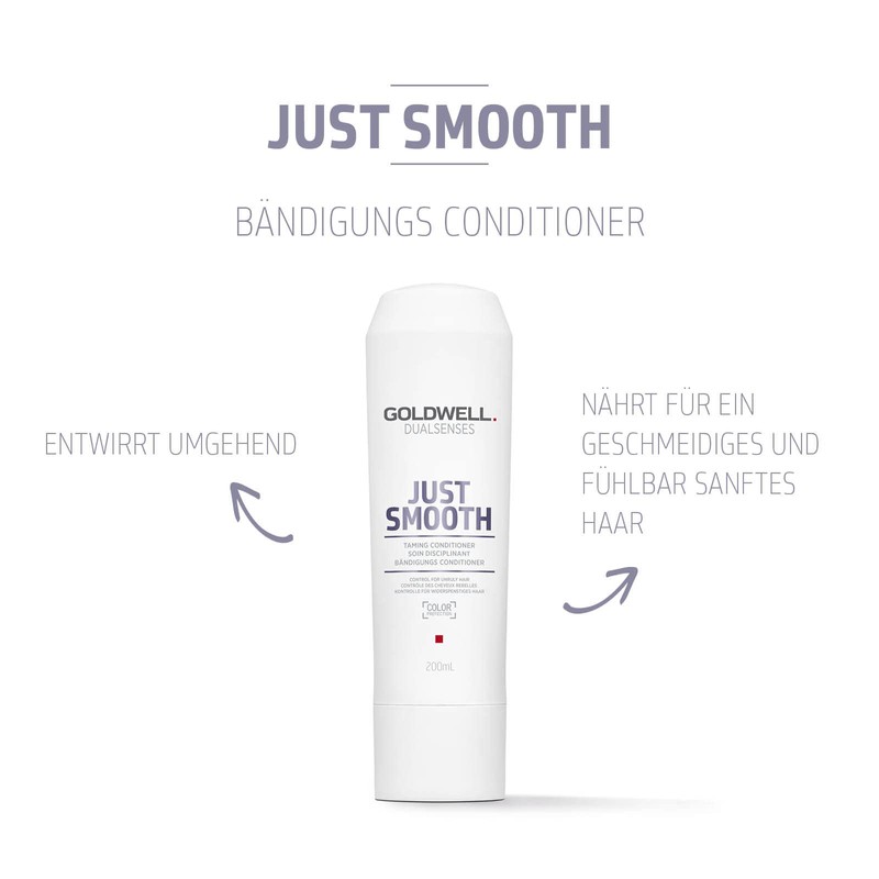 Goldwell Dualsenses Just Smooth Taming Conditioner for Unruly and Restless