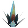 9PCS Tequila Rustic Sculpture Waterproof DIY Metal Agave Plant for