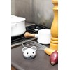 Kikkerland Mouse Kitchen Timer, Steel, Multi-Colour, 24-Piece